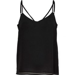 ONLY Damski Tank Moon Sl Top Noos Wvn Black (rozmiar 34). Czarne koszulki damskie ONLY, w paski, bez kołnierzyka. W wyprzedaży za 57,00 zł.