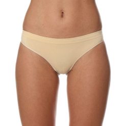 Majtki damskie: Brubeck Stringi damskie Comfort Cotton beżowe r. XL (TH00182A)
