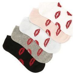 10-pack Mix Kolorów Skarpetki Regal Roses. Szare skarpetki damskie Born2be, bez wzorów. Za 44,99 zł.