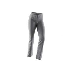 Legginsy Regular Gym & Pilates Confort+ 500 damskie. Niebieskie legginsy damskie marki DOMYOS, xl, z elastanu. Za 44,99 zł.