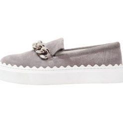 Półbuty damskie: Billi Bi Półbuty wsuwane grey/silver