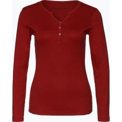 T-shirty damskie: brookshire – Damska koszulka z długim rękawem, czerwony