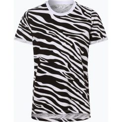 Marie Lund - T-shirt damski, beżowy. Brązowe t-shirty damskie Marie Lund, xl, w paski, bez kołnierzyka. Za 89,95 zł.