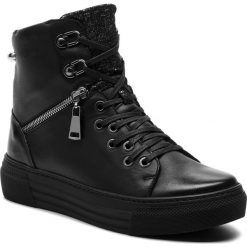Sneakersy NIK - 08-0510-13-0-01-02 Czarny. Czarne półbuty damskie Nik, ze skóry. W wyprzedaży za 269,00 zł.