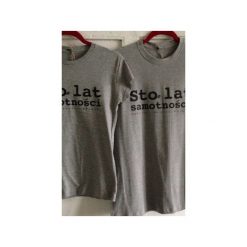 Sto lat samotności. Szare t-shirty męskie Kurdemol, l, z dresówki. Za 79,00 zł.