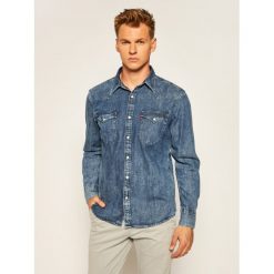 Koszula Levi's® Barstow Western Standard 85744-0012. Niebieskie koszule męskie s, bez wzorów, casualowe, bez kołnierzyka, bez rękawów. Za 329,00 zł.