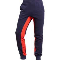 Spodnie dresowe męskie: Ron Dorff SIDE STRIPES Spodnie treningowe navy/orange