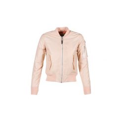 Kurtki krótkie Schott BOMBER BY SCHOTT. Różowe kurtki damskie Schott, s, bez wzorów, krótkie, bez kaptura. Za 384,50 zł.