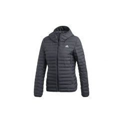 Kurtki pikowane adidas Kurtka z kapturem Varilite Soft. Szare kurtki damskie Adidas, s, bez wzorów, z kapturem. Za 549,00 zł.