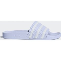 KLAPKI ADILETTE AERO BLUE AQ1068. Niebieskie klapki męskie Adidas. Za 124,09 zł.