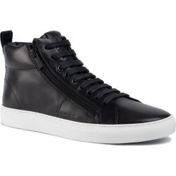 Sneakersy HUGO - Futurism 50414641 10214585 01 Black 001. Czarne sneakersy męskie HUGO, na co dzień, bez wzorów, ze skóry, bez zapięcia. W wyprzedaży za 889,00 zł.