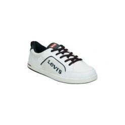 Buty Dziecko Levis LEVIS VCHI0021T. Białe trampki dziewczęce Levi's®, bez wzorów, bez zapięcia. Za 201,86 zł.