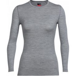 Topy sportowe damskie: Icebreaker Wmns Tech Top Ls Crewe Metro Hthr Xs