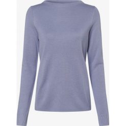 Opus - Sweter damski – Polviny, niebieski. Niebieskie swetry damskie Opus, bez wzorów, z dzianiny, wizytowe, bez rękawów, bez kaptura. Za 269,95 zł.