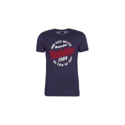 T-shirty z krótkim rękawem Redskins MIND DRYER. Niebieskie t-shirty męskie marki Redskins, xxl, bez wzorów, bez kołnierzyka, krótkie. Za 103,20 zł.