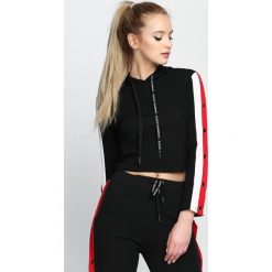 Bluzy damskie: Czarna Bluza Cryptic
