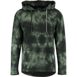 Bluzy męskie: Redefined Rebel MORE TIEDYE Bluza z kapturem olive