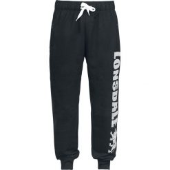 Spodnie dresowe męskie: Lonsdale London Burghfield Spodnie dresowe czarny