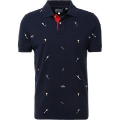 GANT WINNER RUGGER Koszulka polo evening blue. Niebieskie koszulki męskie GANT, xl, bez wzorów, z bawełny, polo, bez rękawów. Za 669,00 zł.