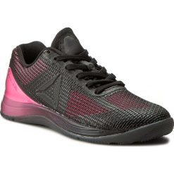 Buty Reebok - R Crossfit Nano 7.0 BD5119 Pink/Black/White. Czarne buty sportowe damskie marki Reebok, bez wzorów, z tworzywa sztucznego, sportowe, na fitness i siłownię. W wyprzedaży za 369,00 zł.