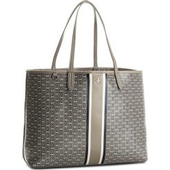 Torebka TORY BURCH - Gemini Link Tote 33801 French Gray Gemini Link Stripe 048. Szare torebki klasyczne damskie Tory Burch, bez wzorów, ze skóry ekologicznej, klasyczne, bez dodatków. Za 829,00 zł.