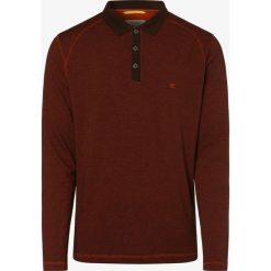 Camel Active - Męska koszulka polo, pomarańczowy. Pomarańczowe koszulki męskie Camel Active, xl, bez wzorów, z bawełny, polo, z długim rękawem, długie. Za 329,95 zł.