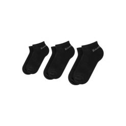REEBOK DU2990 43-46. Czarne skarpetki damskie Reebok, bez wzorów, z bawełny. Za 23,99 zł.