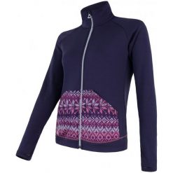 Sensor Bluza Tecnostretch Pattern W Purple S. Fioletowe bluzy rozpinane damskie marki Sensor, s. W wyprzedaży za 229,00 zł.