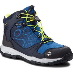 Trapery JACK WOLFSKIN - Akka Texapore Mid B 4024731 Vibrant Blue. Niebieskie śniegowce chłopięce marki Jack Wolfskin, bez zapięcia. W wyprzedaży za 279,00 zł.