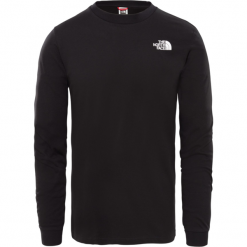 Koszulka The North Face Simple Dome T93L3BJK3. Koszulki męskie The North Face, xl, bez wzorów, z bawełny, street, bez kołnierzyka, z długim rękawem, długie. Za 149,99 zł.
