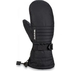 Dakine rękawice narciarskie i snowboardowe damskie Omni Mitt, Black M. Czarne rękawiczki damskie Dakine, bez wzorów, z gore-texu. W wyprzedaży za 195,00 zł.