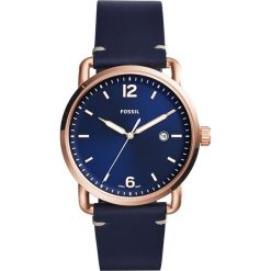 Zegarek FOSSIL - The Commuter 3H Date FS5274 Blue/Rose Gold. Niebieskie zegarki damskie marki Fossil, ze stali. W wyprzedaży za 419,00 zł.