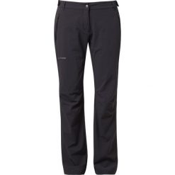 Vaude WOMEN'S FARLEY STRETCH PANTS Spodnie materiałowe black. Czarne spodnie damskie Vaude, s, bez wzorów, z elastanu, sportowe, długie. Za 389,00 zł.