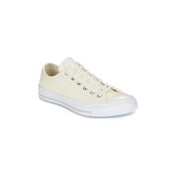 Buty Converse CHUCK TAYLOR ALL STAR CRINKLED PATENT LEATHER OX EGRET/EGRET/WHI. Białe trampki i tenisówki damskie marki Converse, bez wzorów, bez zapięcia. Za 319,20 zł.
