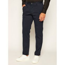 Spodnie materiałowe Boss Stanino17-W 50427185. Niebieskie jeansy męskie Boss, m, bez wzorów. W wyprzedaży za 399,00 zł.