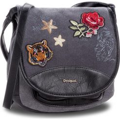 Torebka DESIGUAL - 18WAXFAE 2000. Czarne listonoszki damskie Desigual, z materiału. Za 299,90 zł.