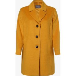 Samoon - Płaszcz damski, żółty. Żółte płaszcze damskie SAMOON, bez wzorów, eleganckie. Za 899,95 zł.