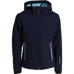 CMP GIRL JACKET FIX HOOD Kurtka z polaru dark blue/mint. Niebieskie kurtki sportowe damskie CMP, z elastanu. W wyprzedaży za 152,10 zł.