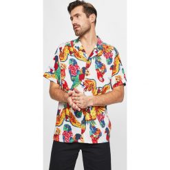 Levi's - Koszula. Czerwone koszule męskie Levi's®, s, bez wzorów, z bawełny, klasyczne, z klasycznym kołnierzykiem, z krótkim rękawem. Za 199,90 zł.