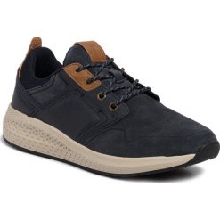 Sneakersy WRANGLER - Sequoia City WM92140A Navy 016. Niebieskie sneakersy męskie Wrangler, bez zapięcia. W wyprzedaży za 229,00 zł.