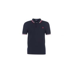 Koszulki polo z krótkim rękawem Fred Perry SLIM FIT TWIN TIPPED. Niebieskie koszulki męskie Fred Perry, s, bez wzorów, polo, z krótkim rękawem, krótkie. Za 369,00 zł.