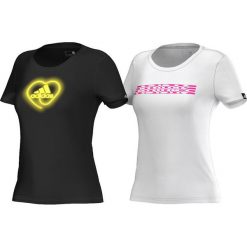 Adidas Koszulka Heart Pack czarna r. M (AI6166). Czarne topy sportowe damskie Adidas, m. Za 88,84 zł.