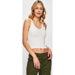 Haily's - Top. Białe bluzki damskie Haily's, s, bez wzorów, z elastanu, bez kołnierzyka. Za 59,90 zł.