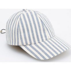 Czapka z daszkiem - Niebieski. Niebieskie czapki damskie marki Reserved. Za 39,99 zł.