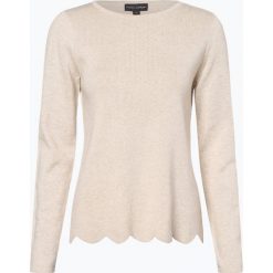 Franco Callegari - Sweter damski, beżowy. Brązowe swetry damskie Franco Callegari, l, bez wzorów, z bawełny, eleganckie, bez rękawów, bez kaptura. Za 79,95 zł.