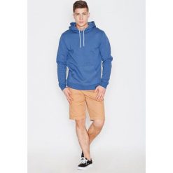 Bejsbolówki męskie: Visent Bluza Niebieska r. S (V006)