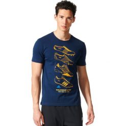 Adidas Koszulka męska FTW History granatowa r. S (AY7206). Czarne koszulki sportowe męskie Adidas, m. Za 84,66 zł.