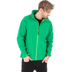 Kurtki sportowe męskie: MARTES Kurtka NANTES SOFTSHELL Grass Green/Jasmine Green r. XL
