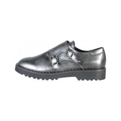 Ana Lublin Scarpe basse EDIT. Szare półbuty damskie Ana Lublin, bez wzorów, bez obcasa, bez zapięcia. Za 199,00 zł.