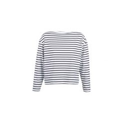 T-shirty z długim rękawem Armor Lux YAYALETTE. Białe t-shirty damskie Armor lux, s, bez wzorów, bez kołnierzyka. Za 143,40 zł.